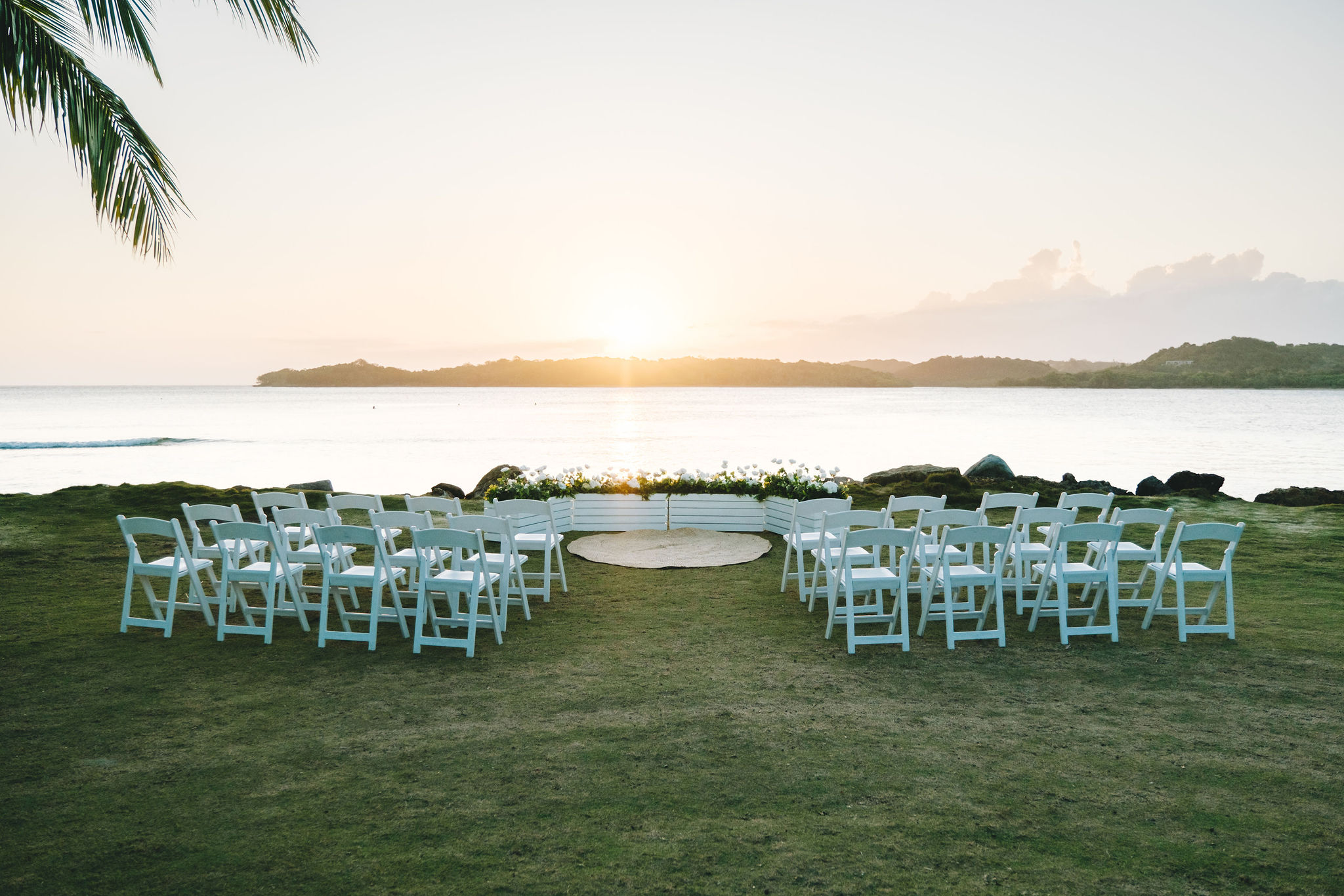 A wedding ceremony in Fiji